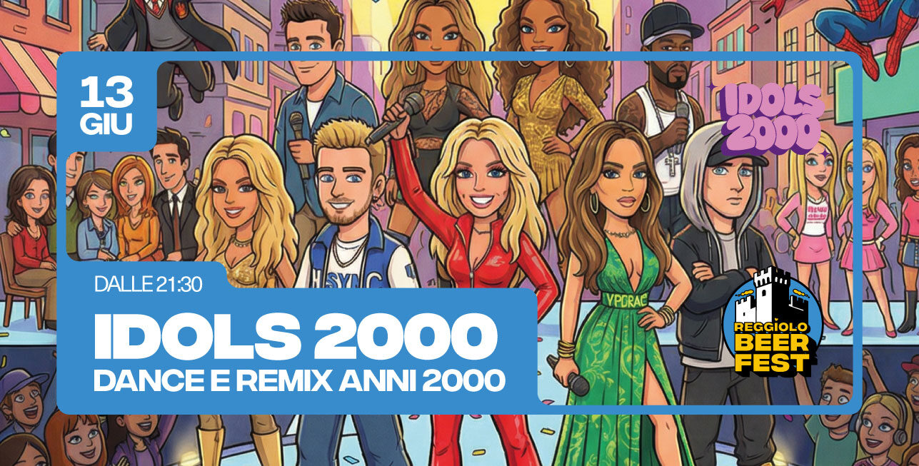 IDOLS 2000 – Dance e Remix anni 2000